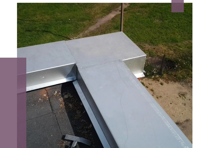 Оцинкованные парапеты в Кингисеппе от 8151 руб.  | ПРОЛЁТ-Кгп