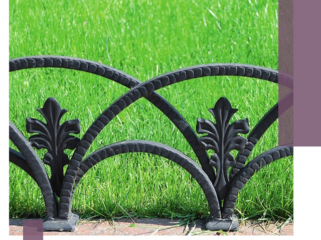 Декоративные металлические бордюры под ключ в Кингисеппе