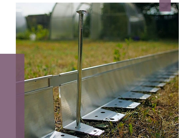 Металлические бордюры для газона в Кингисеппе от 4361 руб. | ПРОЛЁТ-Кгп