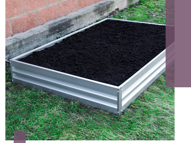 Металлические бордюры для грядок в Кингисеппе: прочность и аккуратность