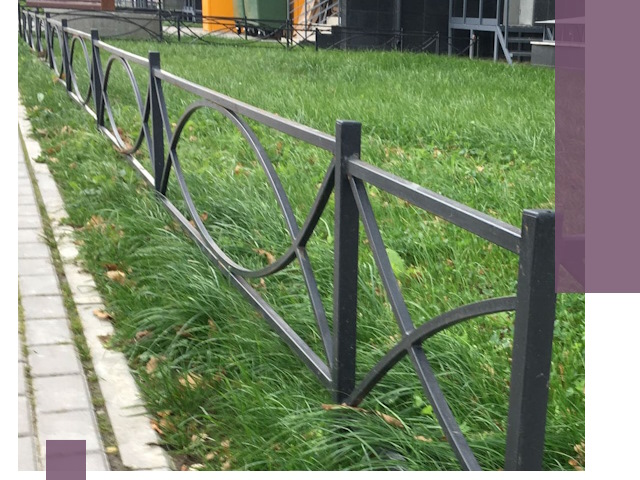 Газонные ограждения из металла в Кингисеппе — монтаж и продажа