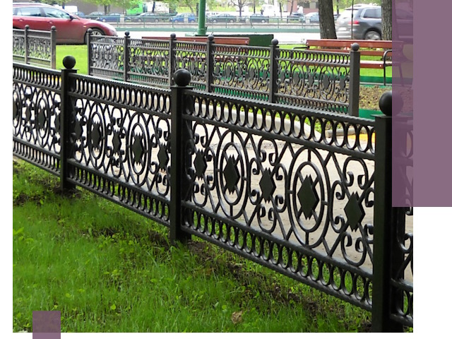 Секционные газонные ограждения под ключ в Кингисеппе