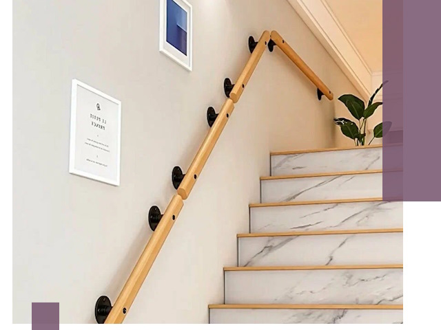 Поручни металлические и деревянные под ключ в Кингисеппе