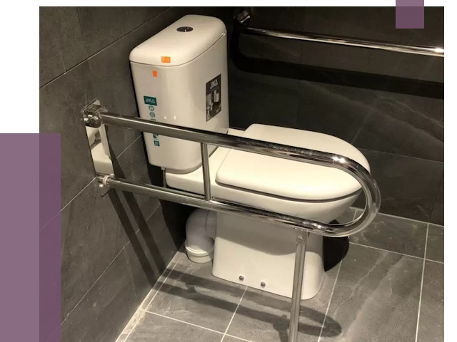 Поручни для санузлов в Кингисеппе от 4361 руб.  | ПРОЛЁТ-Кгп