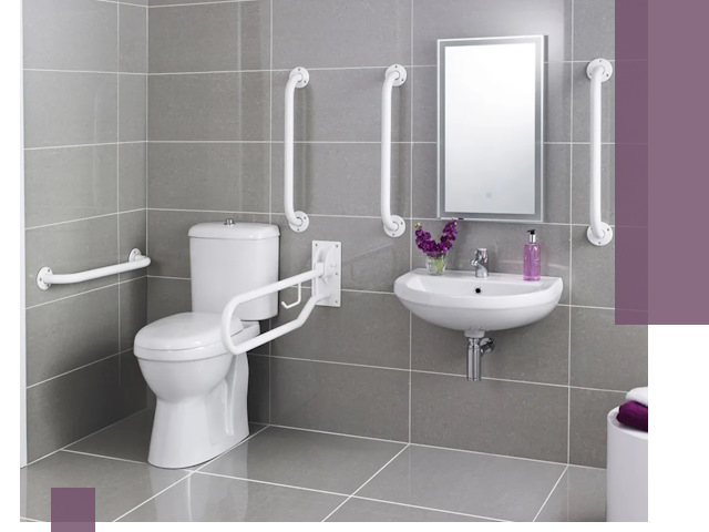 Поручни для санузлов в Кингисеппе: установка, ремонт и монтаж