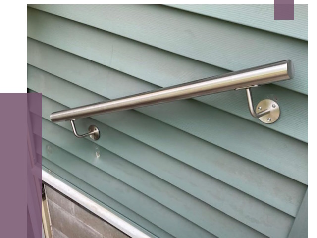 Поручни из нержавеющей стали в Кингисеппе от 7788 руб.  | ПРОЛЁТ-Кгп