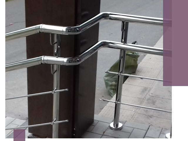 Монтаж поручней из нержавеющей стали в Кингисеппе качественно и быстро